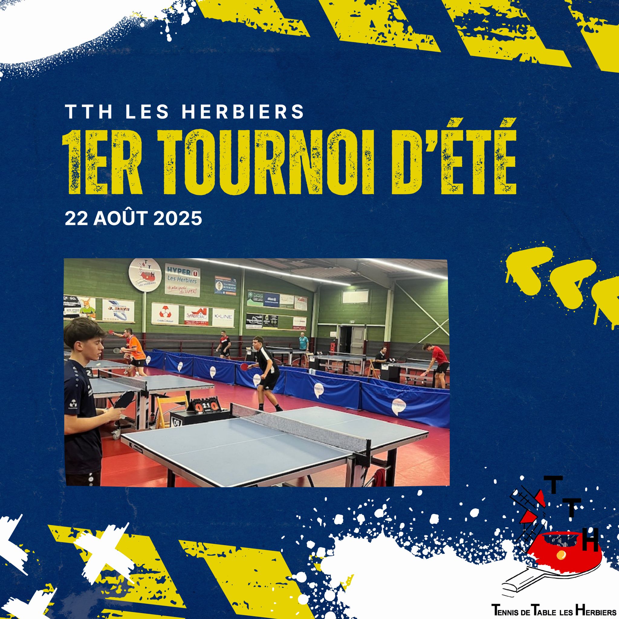 1er tournoi d’été au TTH !!!